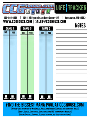 CCGHouse Life Pad (50 sheets)